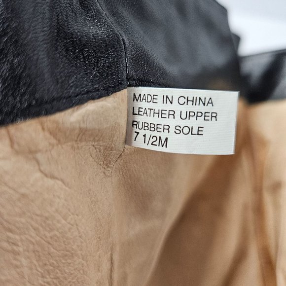 Michael Kors Stiletto High Heel Platform Boots Size 7.5 Black Leather Knee High - Picture 15 of 16